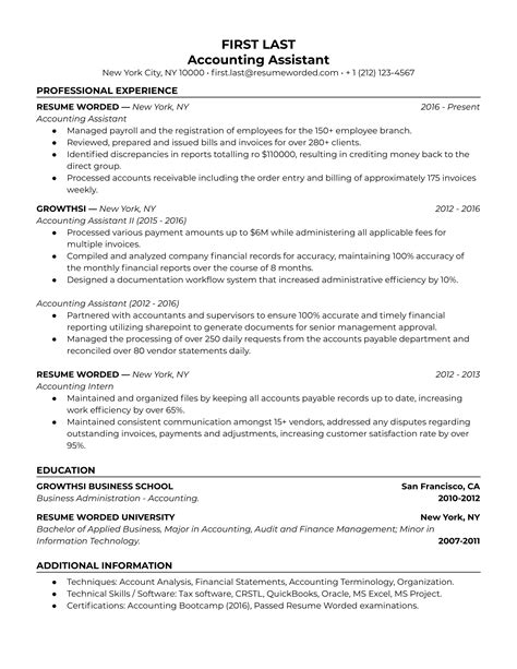 accounting assistant resume|Accounting Assistant Resume Examples & Templates。